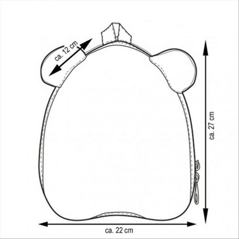 Okiedog Jerman Okiedog versi jungle animal backpack anak-anak di luar negeri