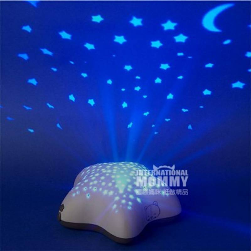 Pabobo Prancis Pabobo Bayi Tidur Starry Sky Roof Nightlight Versi Luar Negeri