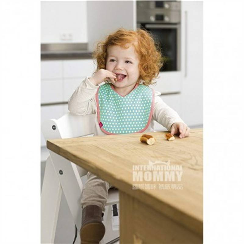 Lassig Jerman Lassig Baby Bib 5 Pack Girl Model Versi Luar Negeri