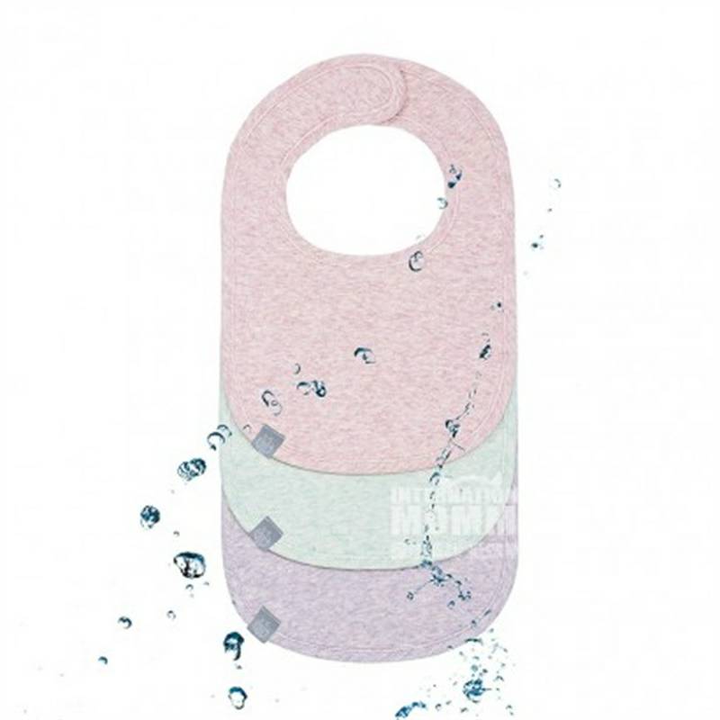 Lassig German Lassig Newborn Bib 3-Pack Versi Luar Negeri