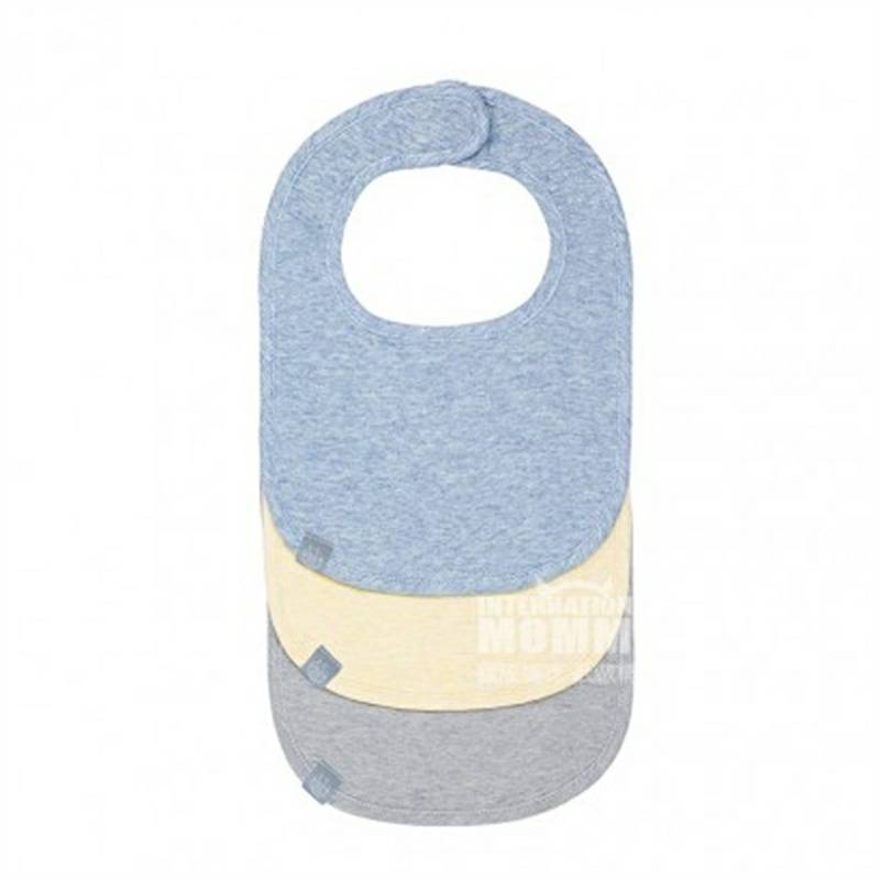 Lassig German Lassig Newborn Bib 3-Pack Versi Luar Negeri