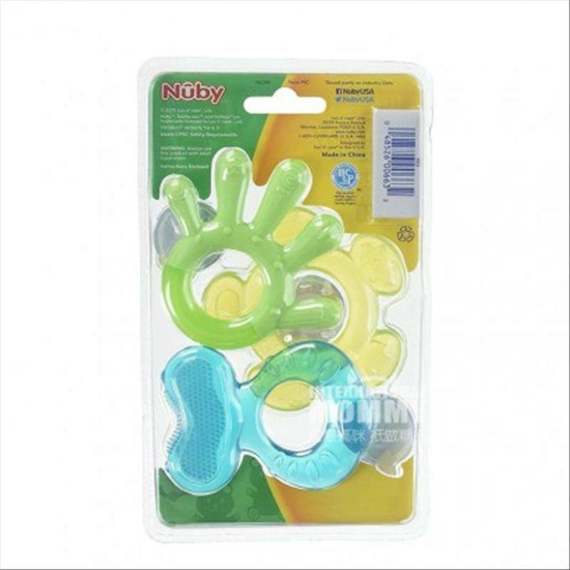 Nuby American Baby Teether Toy Mengatur Lebih dari 3 Bulan Versi Luar Negeri