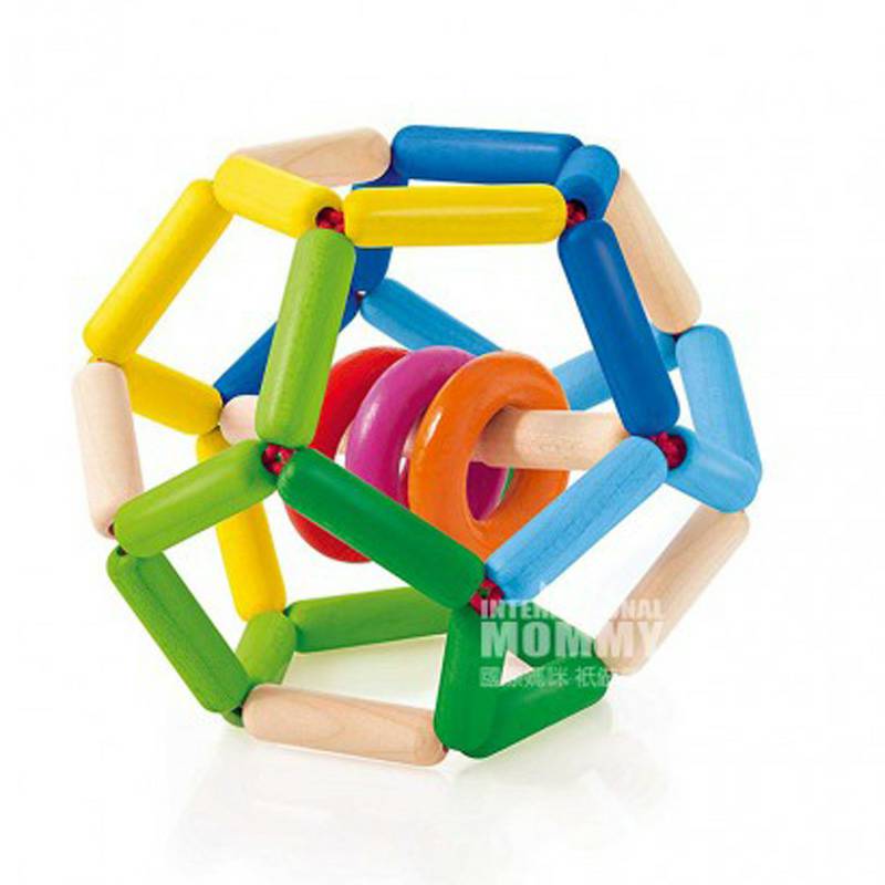 Selecta Jerman Selecta Bayi Kayu Peregangan Bola Mainan Versi Luar Negeri