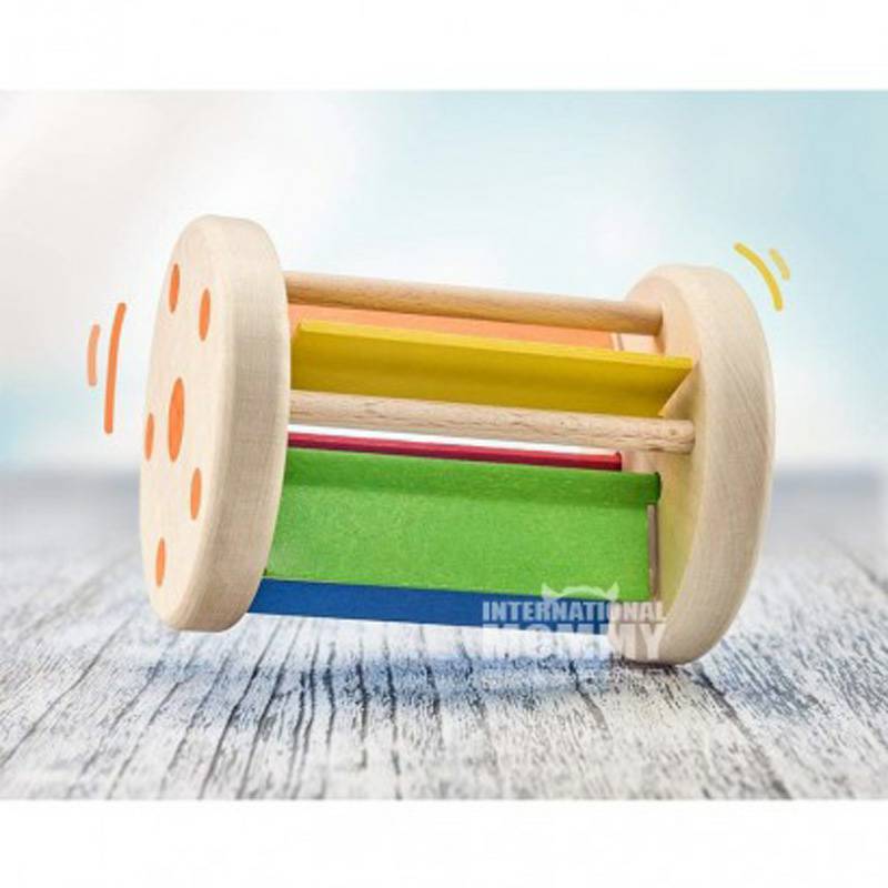 Selecta Jerman Selecta bayi kayu bergulir mainan pendidikan awal versi luar negeri