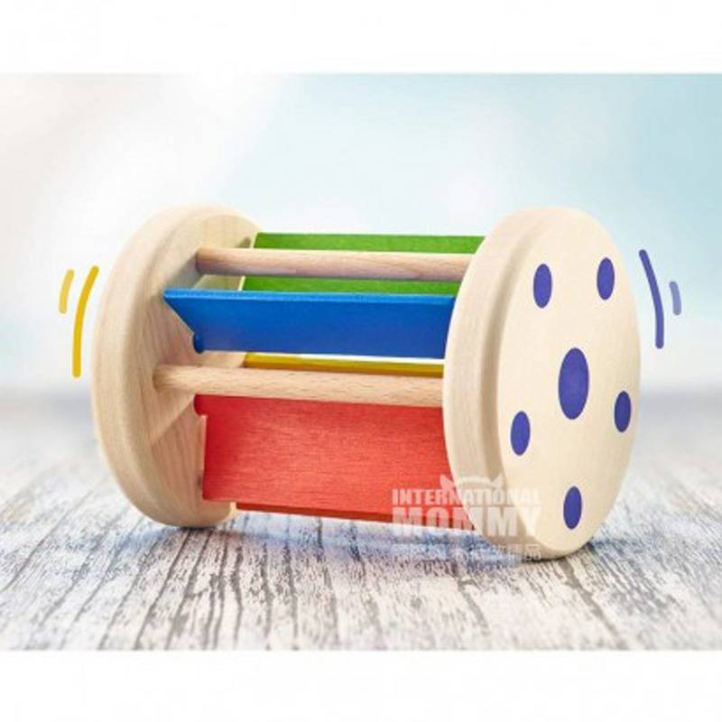 Selecta Jerman Selecta bayi kayu bergulir mainan pendidikan awal versi luar negeri
