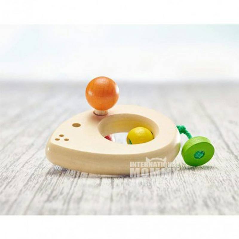 Selecta Jerman Selecta bayi tikus kayu tangan mencengkeram mainan versi luar negeri