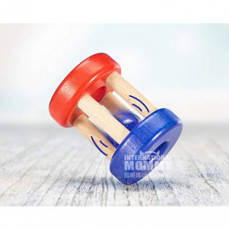 Selecta Selecta Jerman Bayi Kayu Bergulir Handbell Mainan Pendidikan Awal Versi Luar Negeri