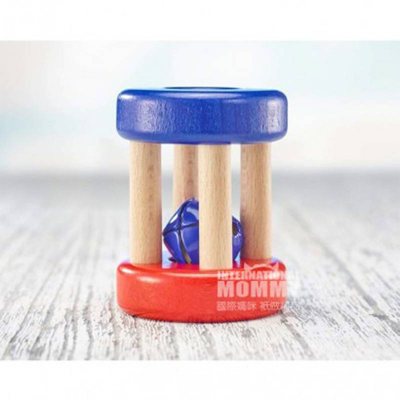 Selecta Selecta Jerman Bayi Kayu Bergulir Handbell Mainan Pendidikan Awal Versi Luar Negeri