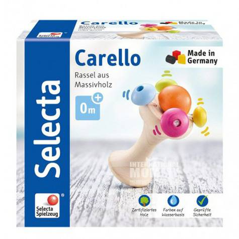 Selecta Jerman Selecta bayi mainan kayu mainan yang menenangkan versi ...