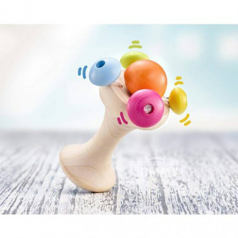 Selecta Jerman Selecta bayi mainan kayu mainan yang menenangkan versi luar negeri