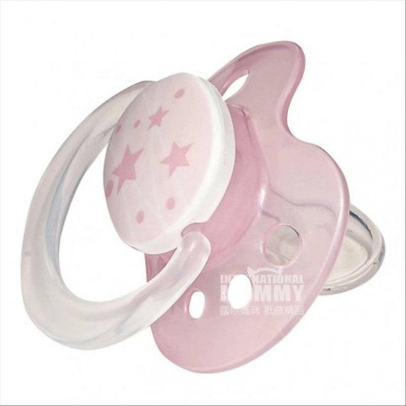 Babydream Jerman Babydream bintang hewan kecil silikon dot 0 bulan versi 2 paket luar negeri