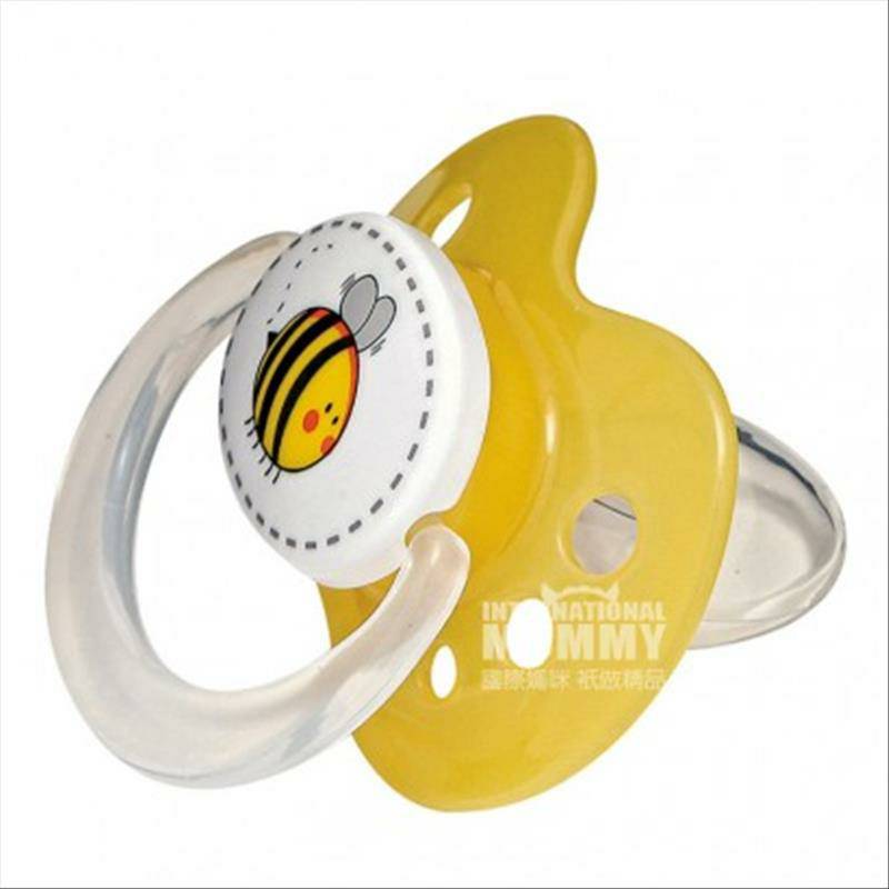 Babydream Jerman Babydream pola geometris hewan kecil silikon dot 18 bulan atau lebih 2 paket versi luar negeri