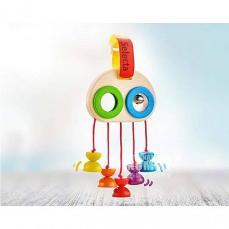 Selecta Jerman Selecta Bayi Kayu Bubut Liontin Versi Luar Negeri