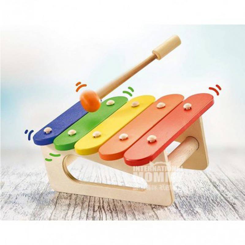 Selecta Jerman Selecta bayi mainan pendidikan awal gambang kayu versi luar negeri
