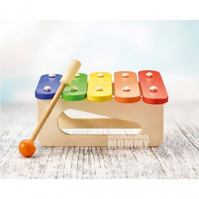 Selecta Jerman Selecta bayi mainan pendidikan awal gambang kayu versi luar negeri