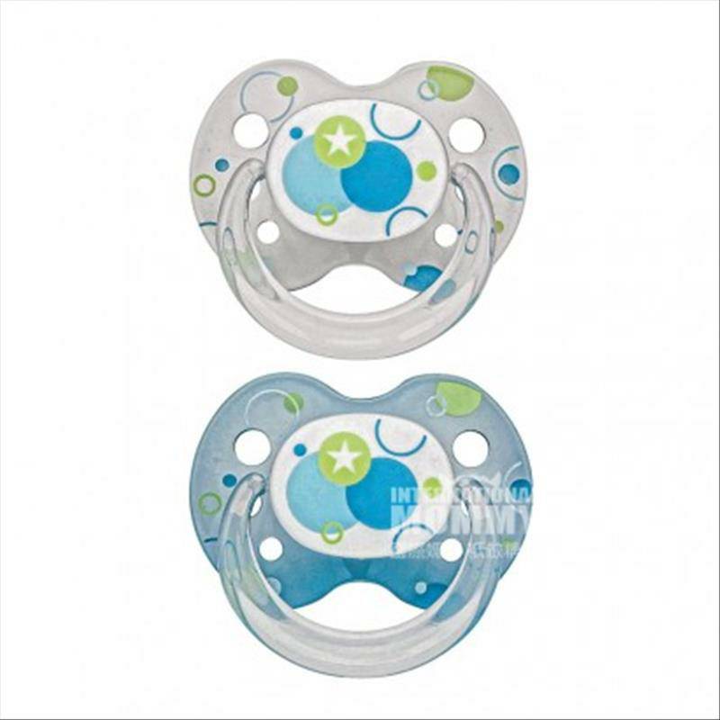 Babydream Jerman Babydream dot berbintik-bintik silikon dot 0 bulan 2 paket versi luar negeri