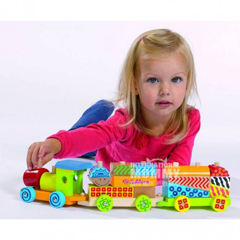 Eichhorn versi Jerman blok bangunan mainan bayi di luar negeri