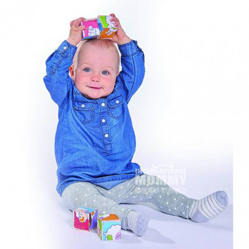 Eichhorn mainan puzzle kubus domba Jerman versi luar negeri