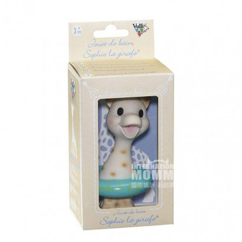 Vulli Sophie Teman Bayi Prancis Mandi Jerapah Versi Luar Negeri