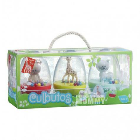 Vulli Sophie French Baby Tumbler Toy Egg Versi Luar Negeri