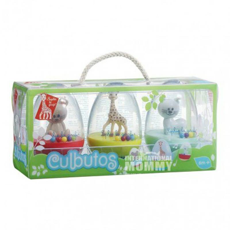 Vulli Sophie French Baby Tumbler Toy Egg Versi Luar Negeri
