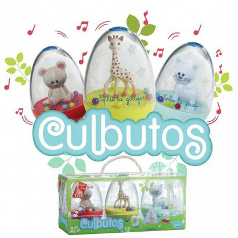 Vulli Sophie French Baby Tumbler Toy Egg Versi Luar Negeri