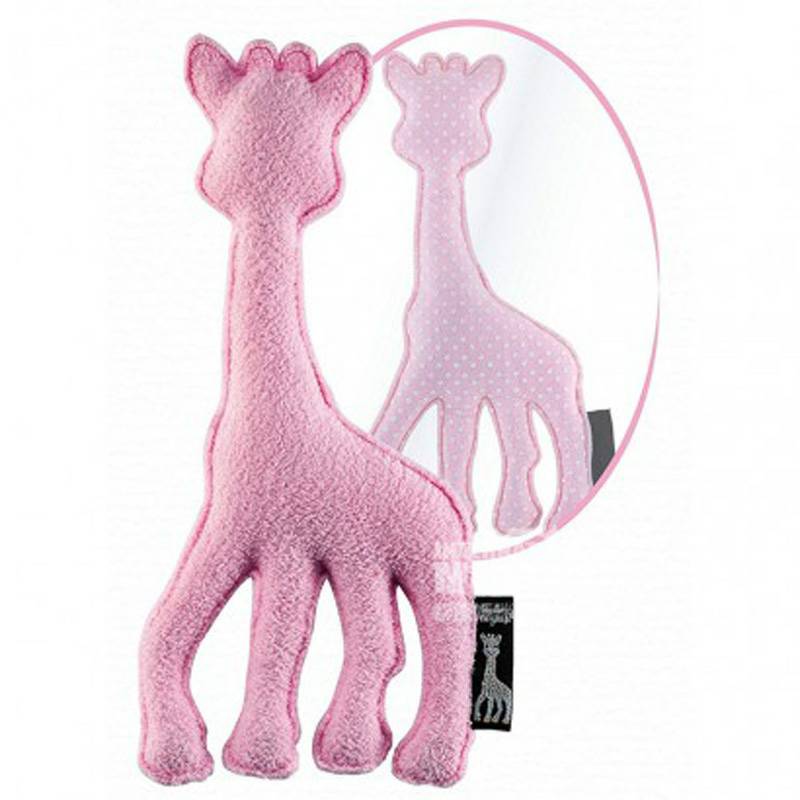 Vulli Sophie Boneka Bayi Prancis Pink Giraffe Soothing Versi Luar Negeri