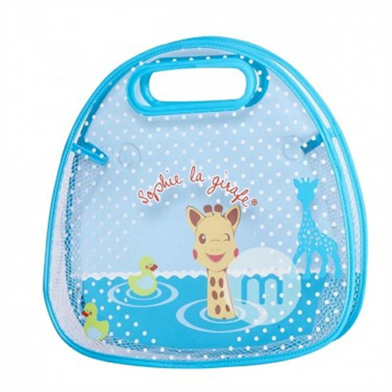 Tas Penyimpanan Mainan Mandi Prancis Vulli Sophie Versi Luar Negeri