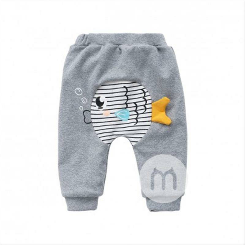 Verantwortung jantan dan betina bayi meludah ikan gelembung ditambah beludru celana PP besar biru tua