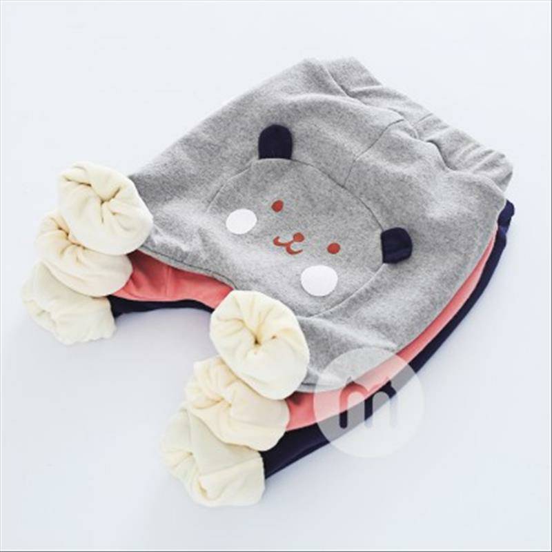 [2 lembar] Verantwortung jantan dan betina SUPER bayi garis-garis pahlawan ditambah beludru sweater pullover abu-abu + b