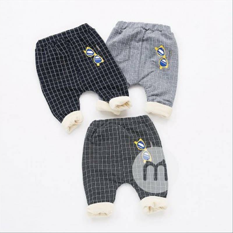 [2 lembar] Verantwortung jantan dan betina bayi rubah kecil pullover ditambah sweater kasmir Kuning + kisi saku kacamata