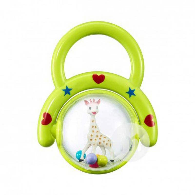 Vulli Sophie Ball Baby Rattle Versi Luar Negeri Perancis