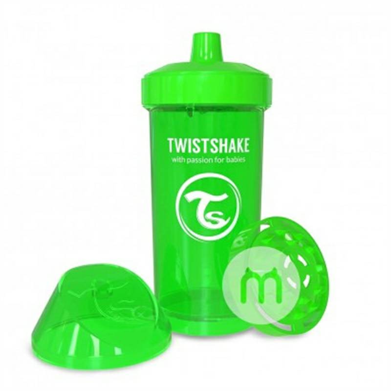 TWISTSHAKE Sweden TWISTSHAKE Rainbow Duckbill Training Cup Anti Bocor 360ml 12 bulan atau lebih Versi Luar Negeri