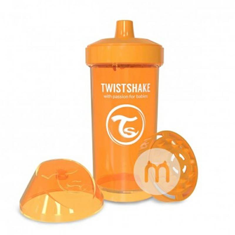 TWISTSHAKE Sweden TWISTSHAKE Rainbow Duckbill Training Cup Anti Bocor 360ml 12 bulan atau lebih Versi Luar Negeri