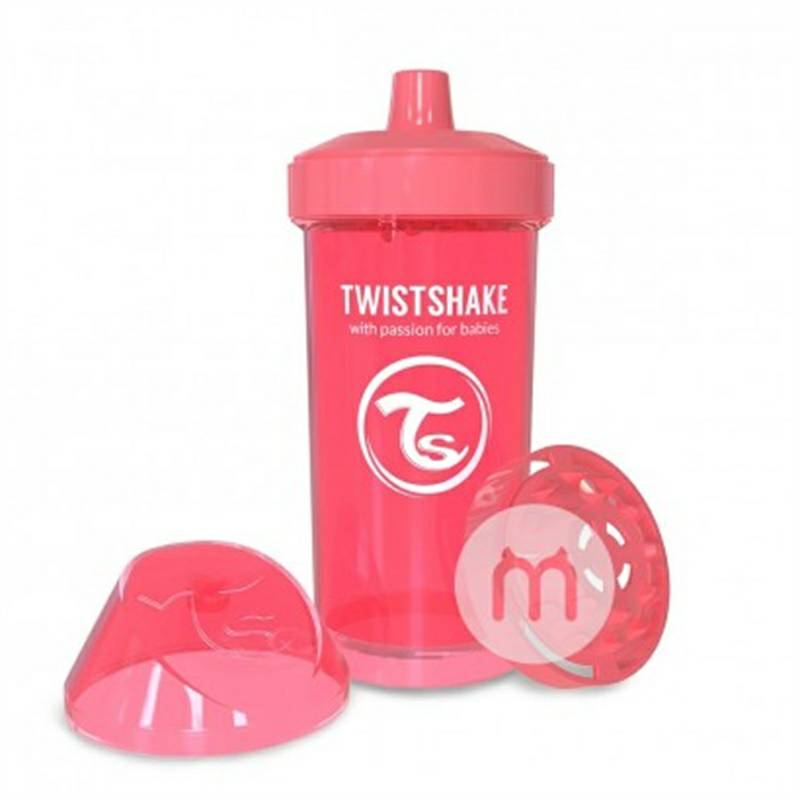 TWISTSHAKE Sweden TWISTSHAKE Rainbow Duckbill Training Cup Anti Bocor 360ml 12 bulan atau lebih Versi Luar Negeri