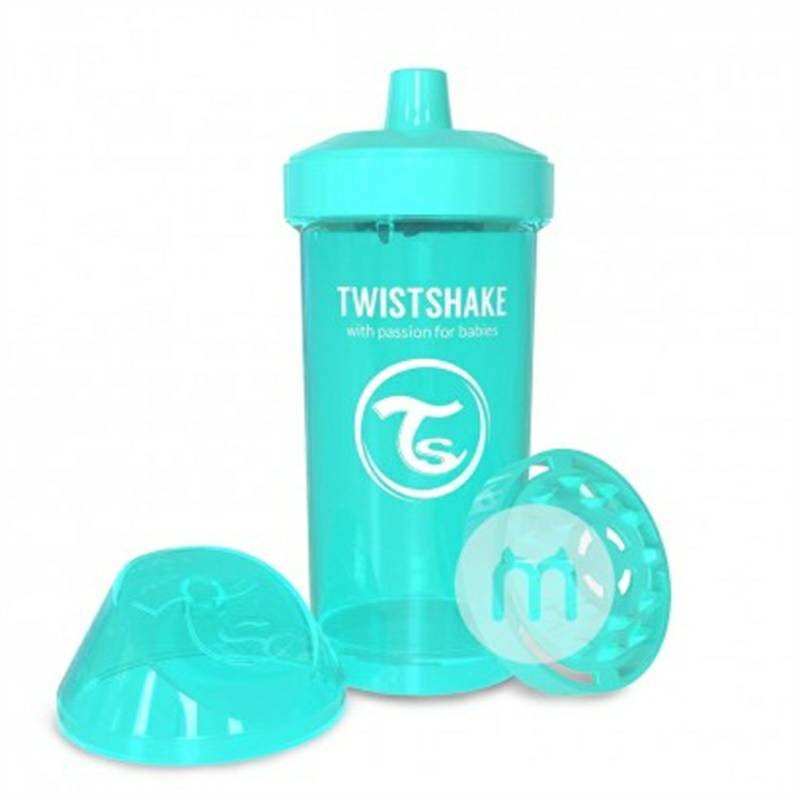 TWISTSHAKE Sweden TWISTSHAKE Rainbow Duckbill Training Cup Anti Bocor 360ml 12 bulan atau lebih Versi Luar Negeri