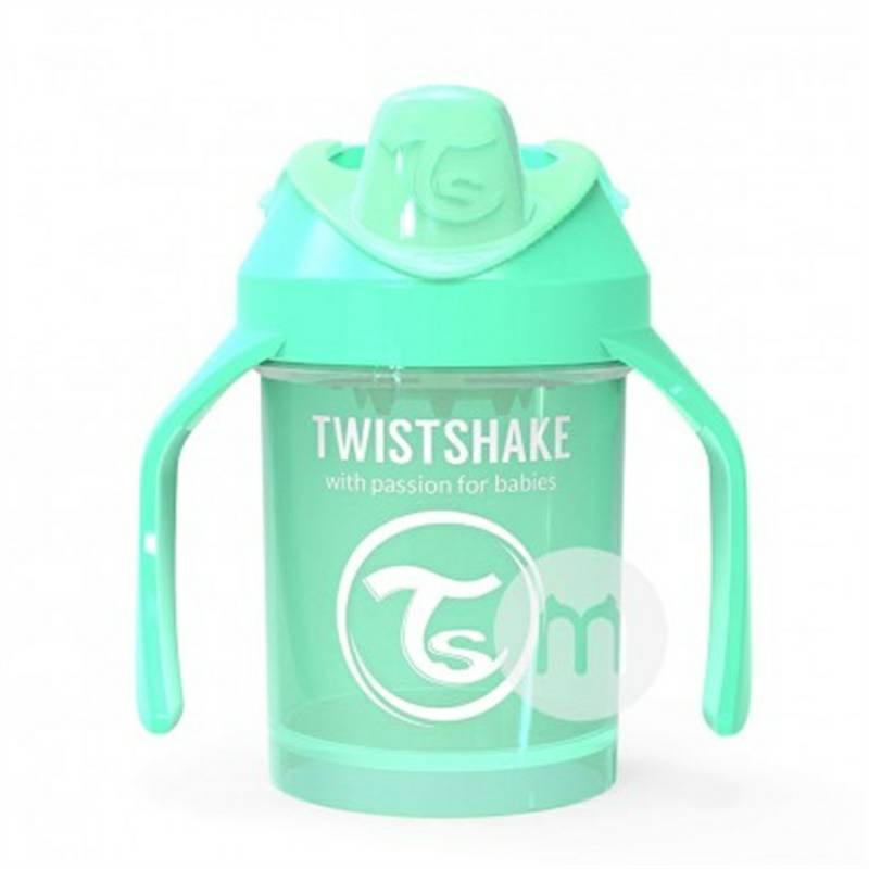 TWISTSHAKE Swedia TWISTSHAKE cup pelatihan duckbill anti bocor dengan pegangan 230ml 4 bulan atau lebih Versi Luar Neger