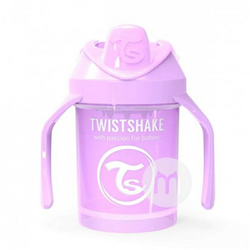 TWISTSHAKE Swedia TWISTSHAKE cup pelatihan duckbill anti bocor dengan pegangan 230ml 4 bulan atau lebih Versi Luar Neger