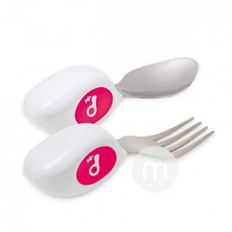 Doddl British Doddl Children`s Stainless Steel Sendok Garpu Set Pelatihan Edisi Luar Negeri