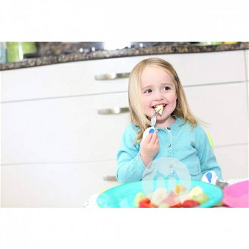 Doddl British Doddl Children`s Stainless Steel Sendok Garpu Set Pelatihan Edisi Luar Negeri