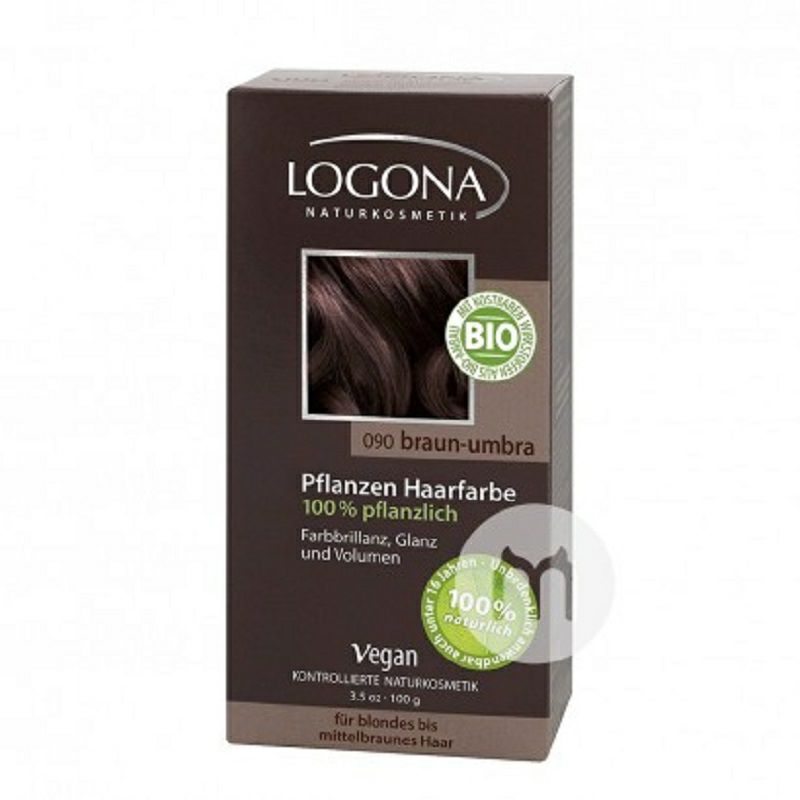 LOGONA Jerman tanaman organik pewarna rambut multicolor opsional versi luar negeri