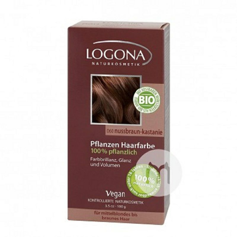 LOGONA Jerman tanaman organik pewarna rambut multicolor opsional versi luar negeri