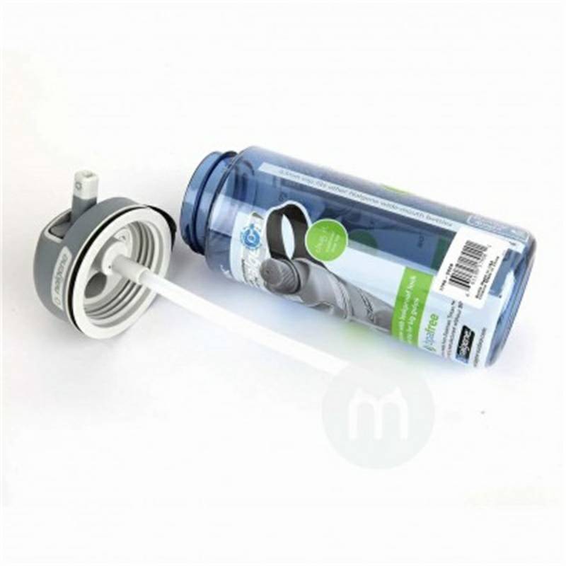 cangkir jerami portabel Nalgene US versi 650ml di luar negeri