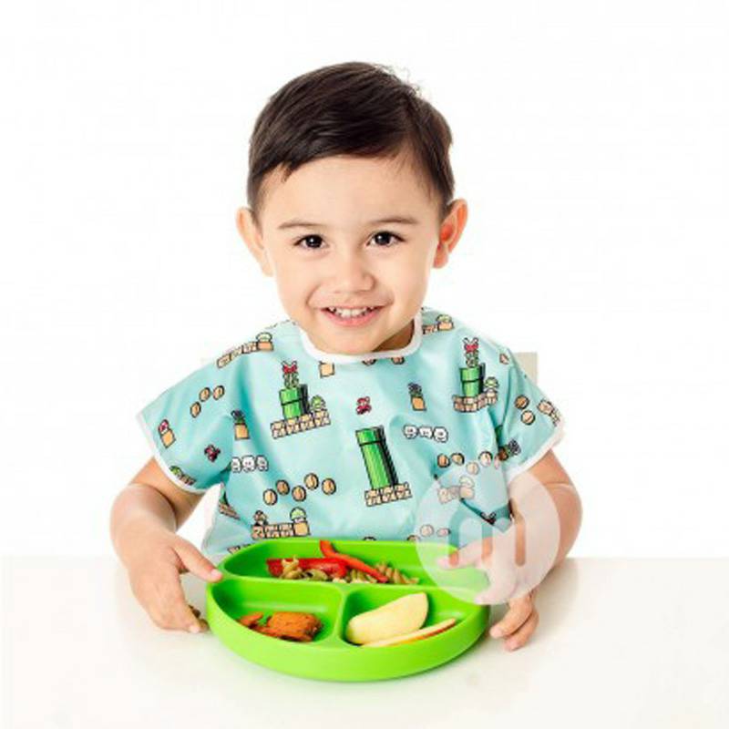 BUMKINS American BUMKINS cup suction cup silikon anak-anak bayi dibagi versi luar negeri