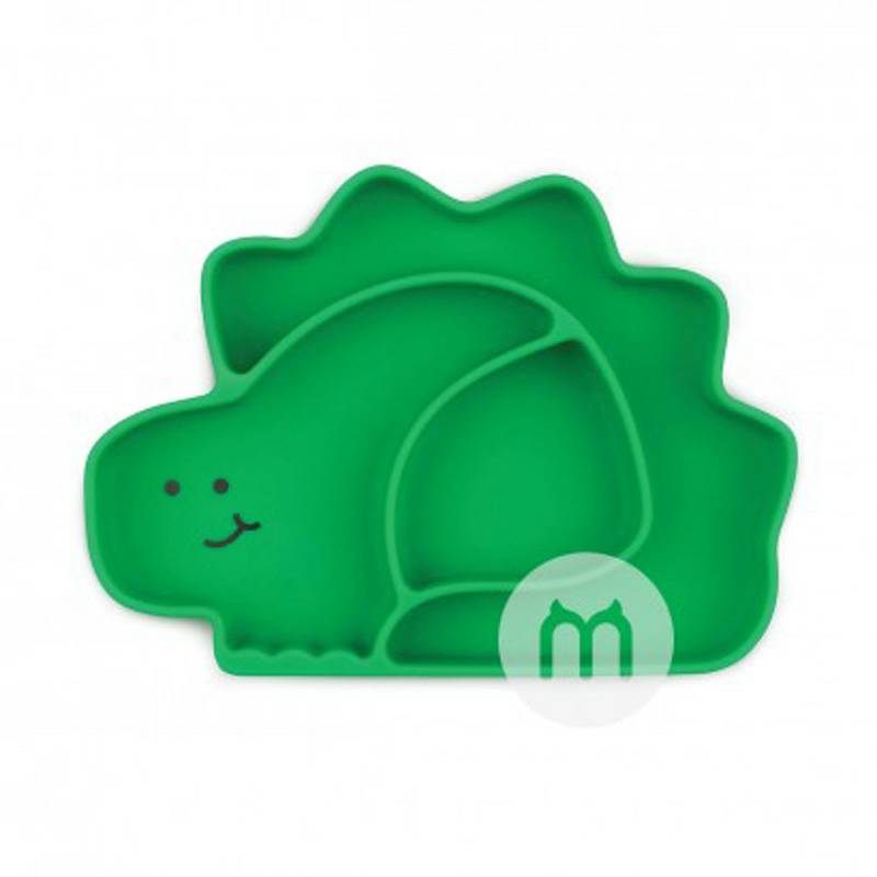 BUMKINS Amerika BUMKINS kartun anak-anak silikon cangkir hisap dibagi piring makan versi luar negeri