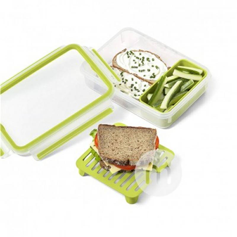 EMSA Jerman Anak Lunch Box Snack Storage Box Square 1L Versi Luar Negeri