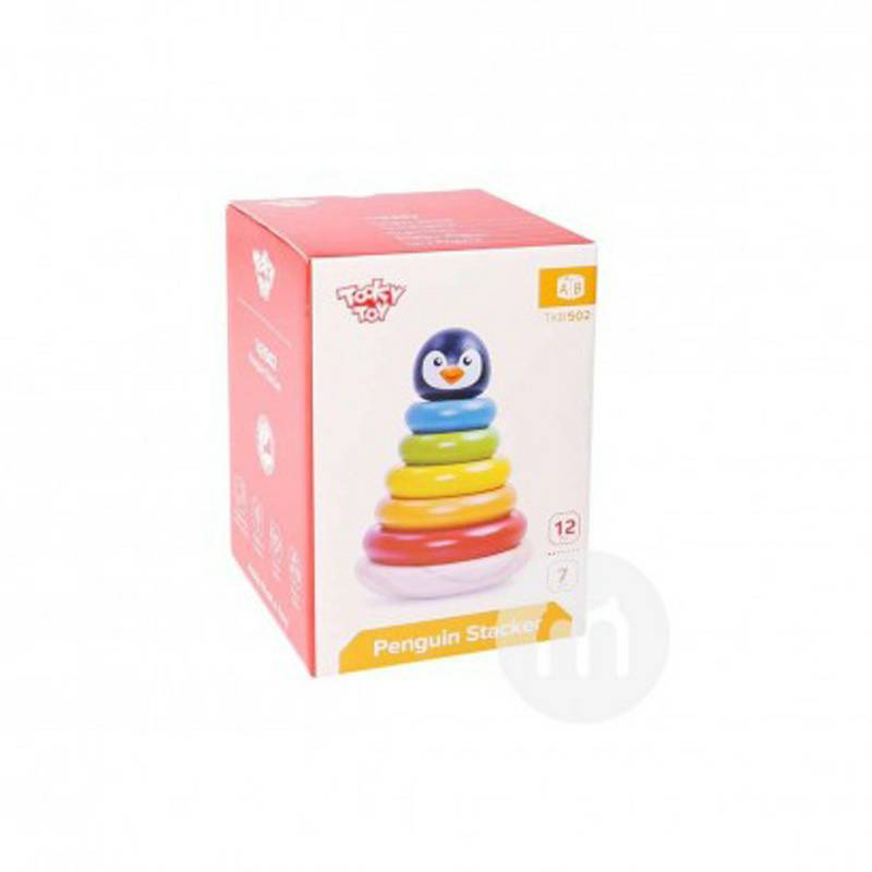 Mainan Tooky Jerman Mainan Tooky Penguin Tumbler Jenga Le Versi Luar Negeri