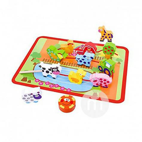 Tooky Toy Jerman Tooky Toy Baby Farm Seri Pendidikan Beaded Toy Versi ...