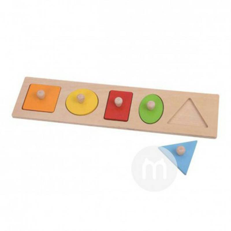 Tooky Toy Germany Tooky Toy bayi puzzle geometris versi luar negeri