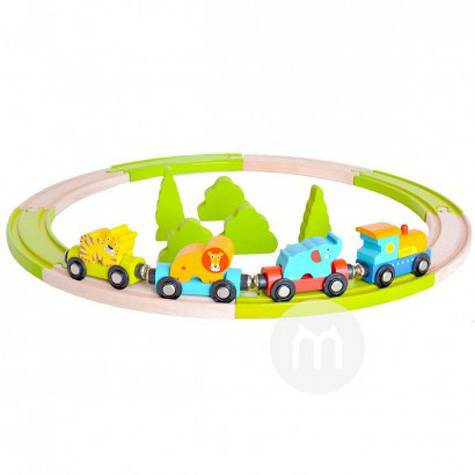 Tooky Toy Jerman Tooky Toy bayi kereta rel magnetik mainan versi luar ...